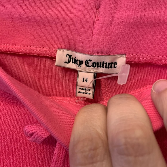 NWT Juicy Couture Shocking Pink Zuma Pants - Picture 7 of 8